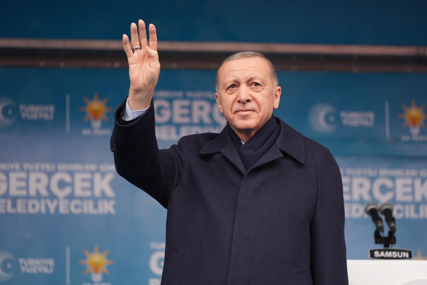 Cumhurbaşkanı Erdoğan, Samsun'da 
