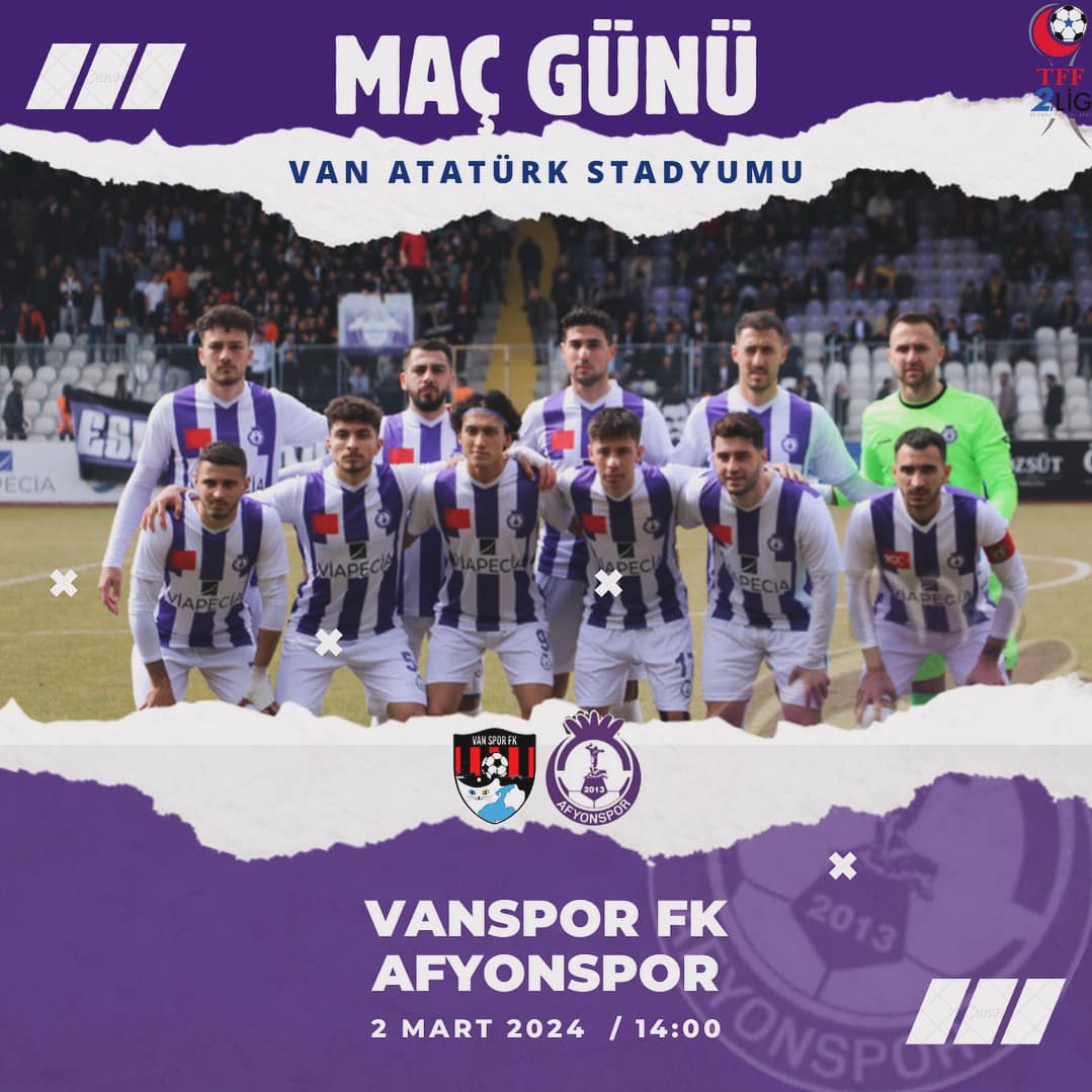 Afyonspor, Vanspor FK'yı deplasmanda mağlup ederek büyük bir başarı elde etti.