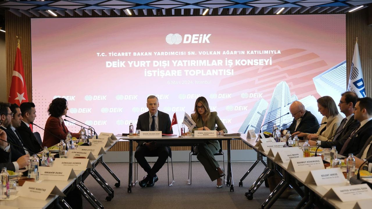 Ticaret Bakanlığı, Yurtdışı Yatırımlar Konseyi Üyeleriyle Türkiye Ekonomisini Değerlendirdi