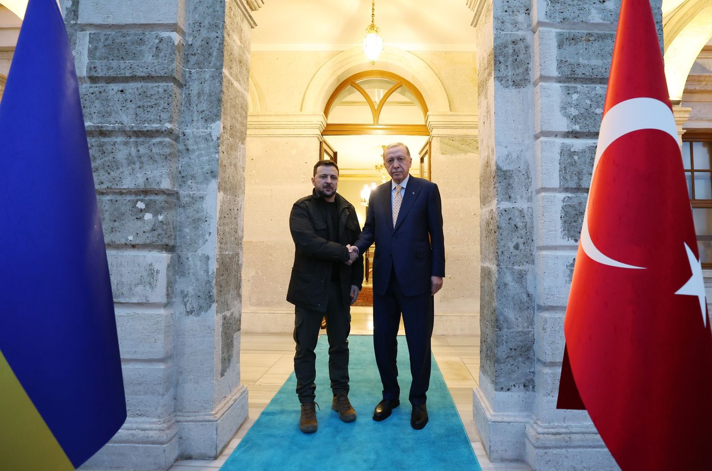 Türkiye ve Ukrayna liderleri iş birliğini geliştirmek için bir araya geldi