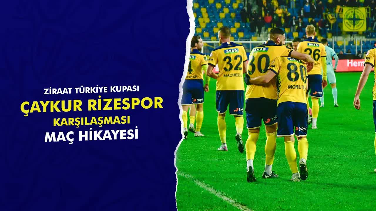 Ziraat Türkiye Kupası'nda Çaykur Rizespor'u yenen takım, Ankara'daki mücadeleden galibiyetle ayrıldı