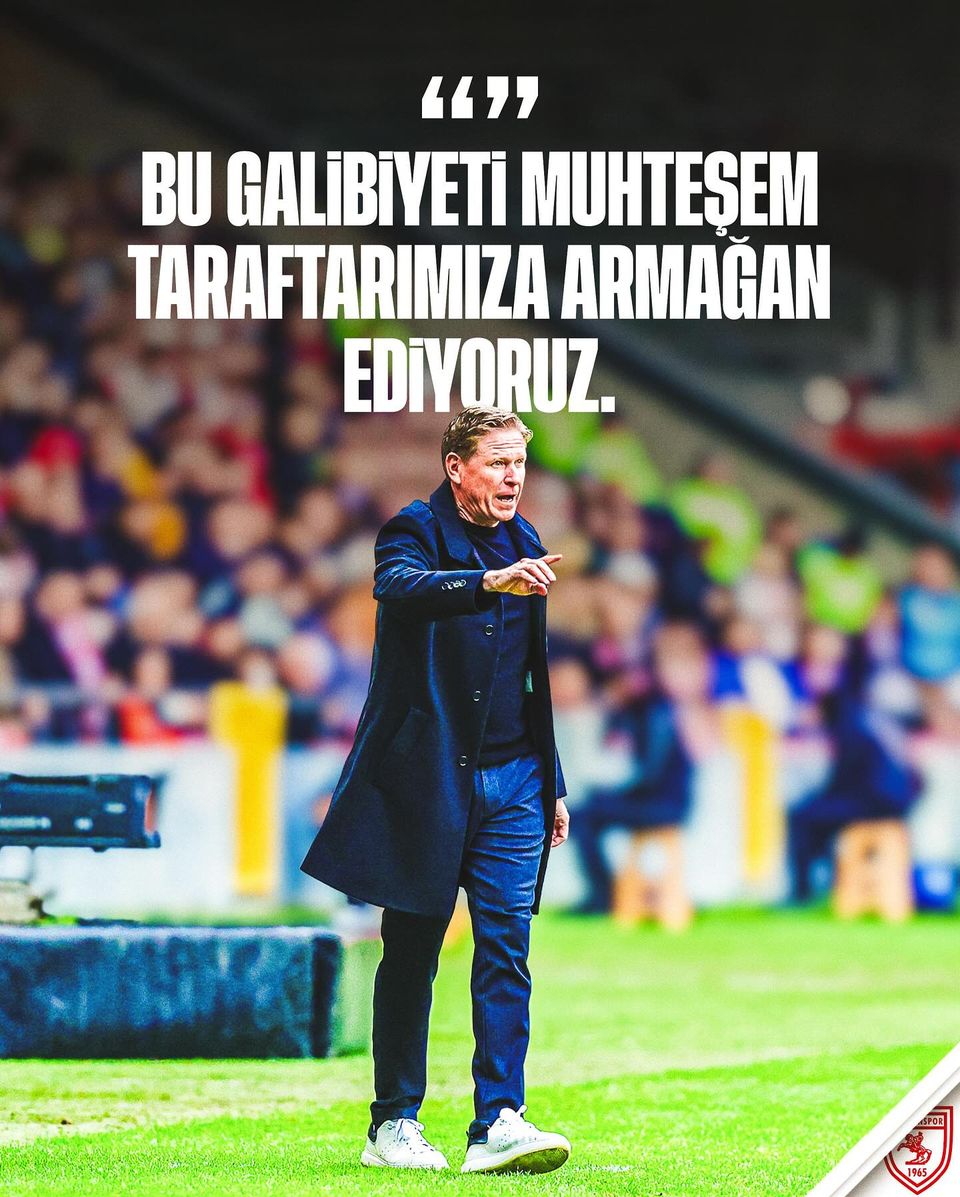 Samsunspor Teknik Direktörü Gisdol, MKE Ankaragücü maçını analiz etti!