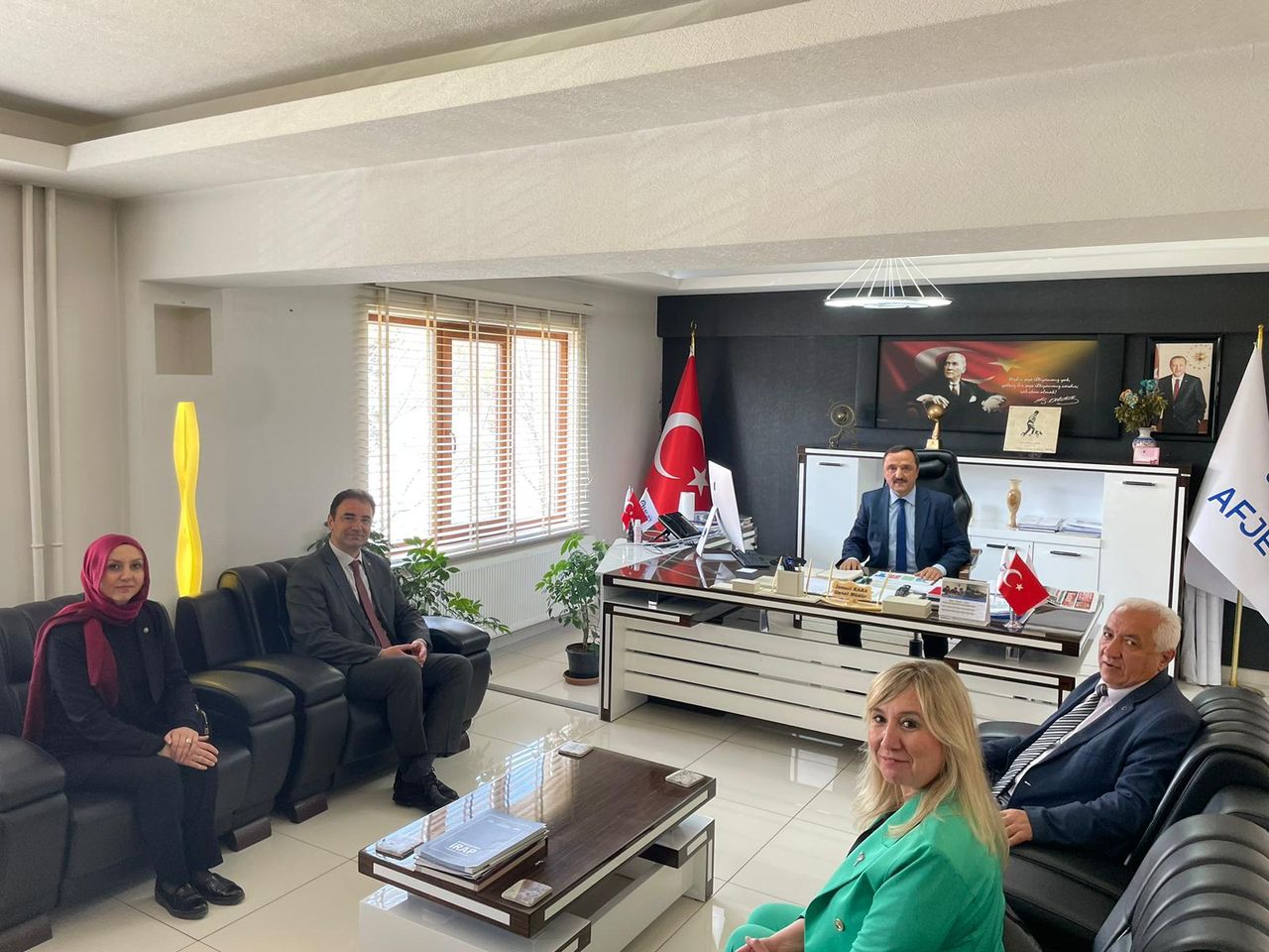 MHP Afyonkarahisar İlçe Başkanı Sezer Küçükkurt, Enerji Şirketiyle İşbirliği Kurdu